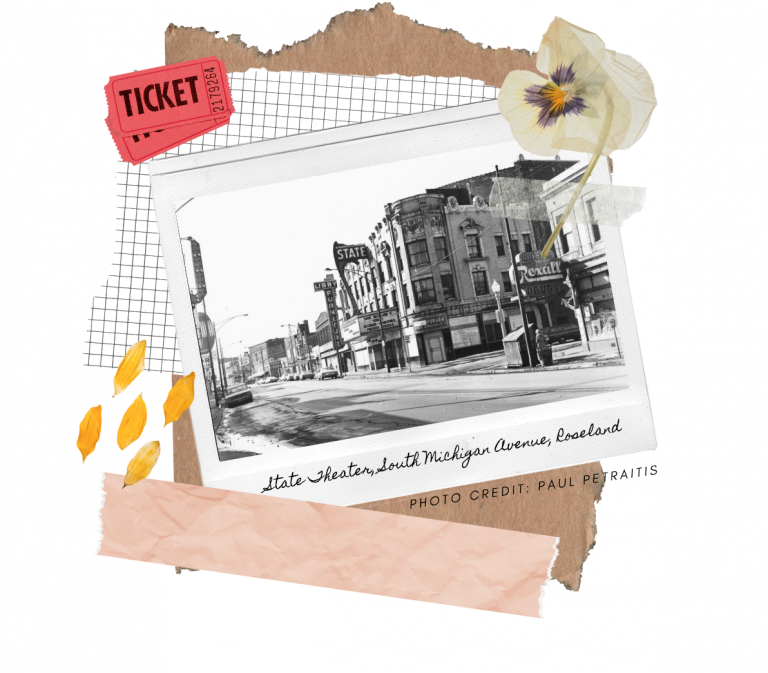 Collage from Naimah Thomas's book Circle of Roses